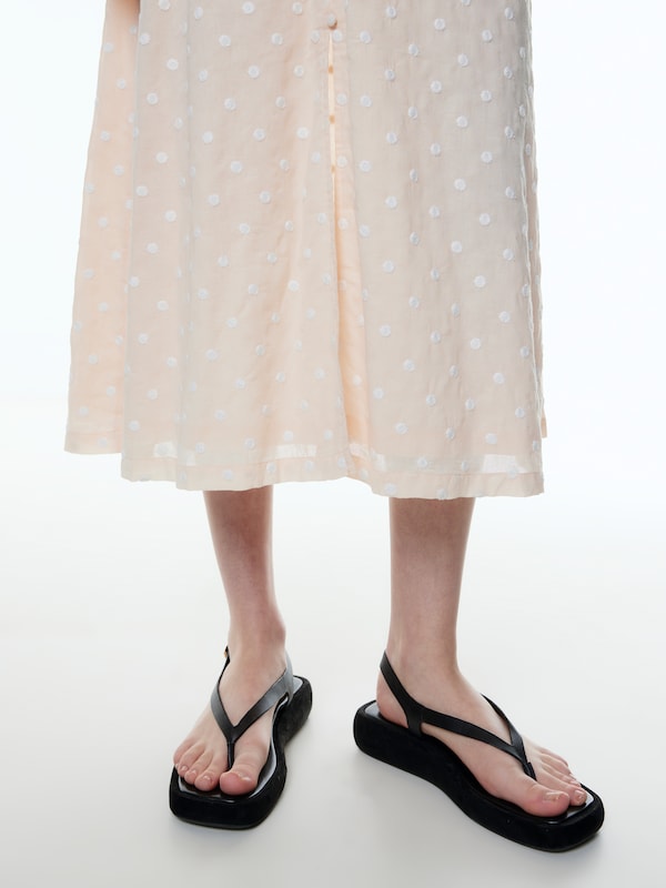 EDITED EDITED Kleid 'Wendy' (GOTS) In Beige