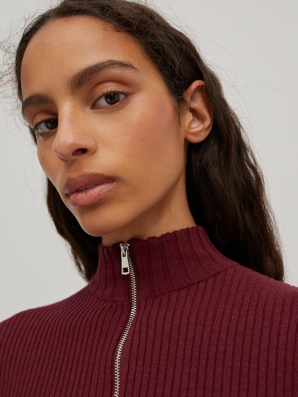 EDITED EDITED Pullover 'ALISON' In Burgunder