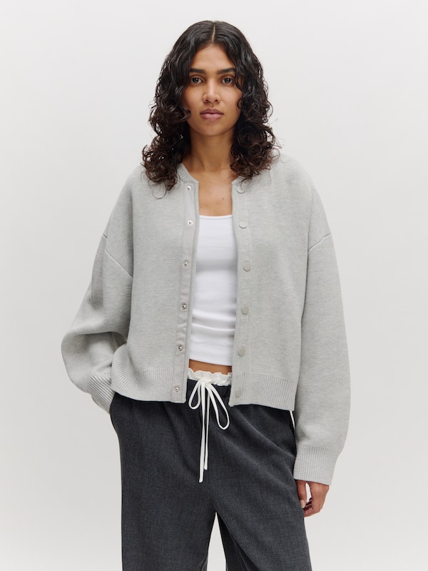 EDITED EDITED Pullover 'Aniela' (GRS) In Graumeliert