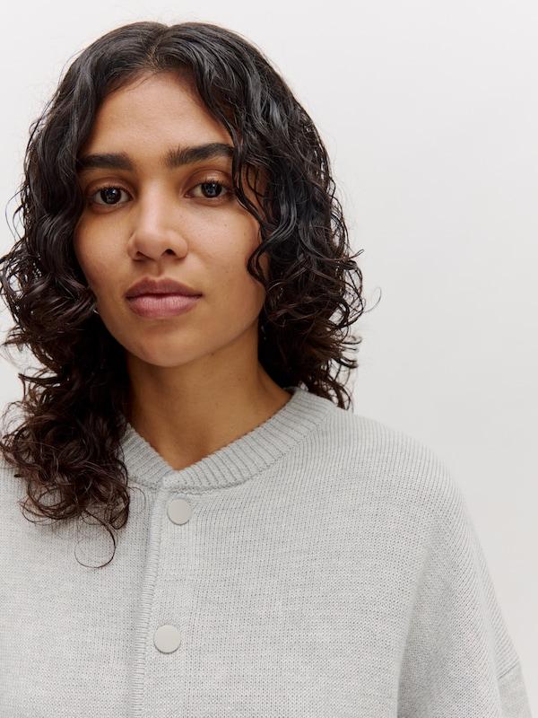 EDITED EDITED Pullover 'Aniela' (GRS) In Graumeliert