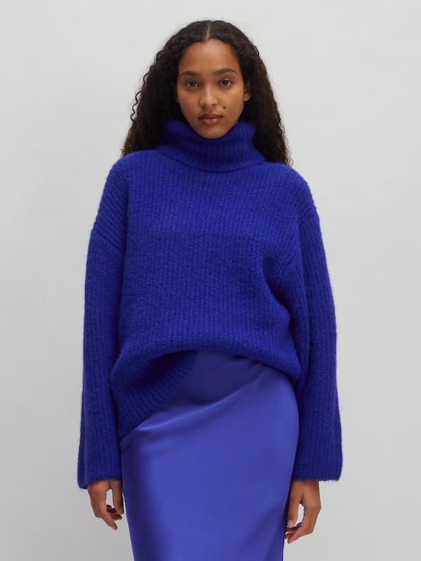 EDITED EDITED Pullover 'Darla' (GRS) In Kobaltblau
