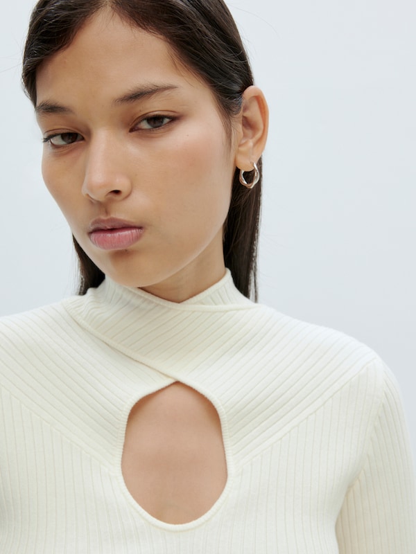 EDITED EDITED Pullover 'Evelyn' In Offwhite