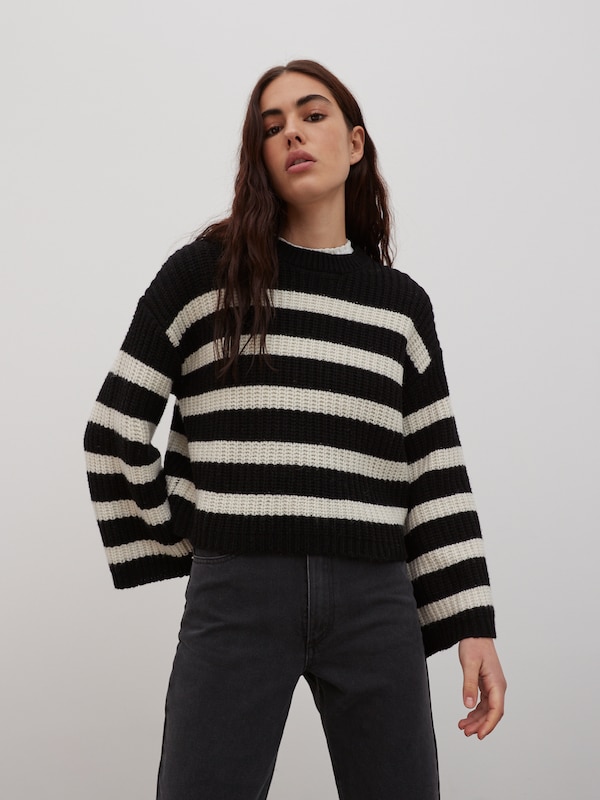 EDITED EDITED Pullover 'Louise' In Schwarz
