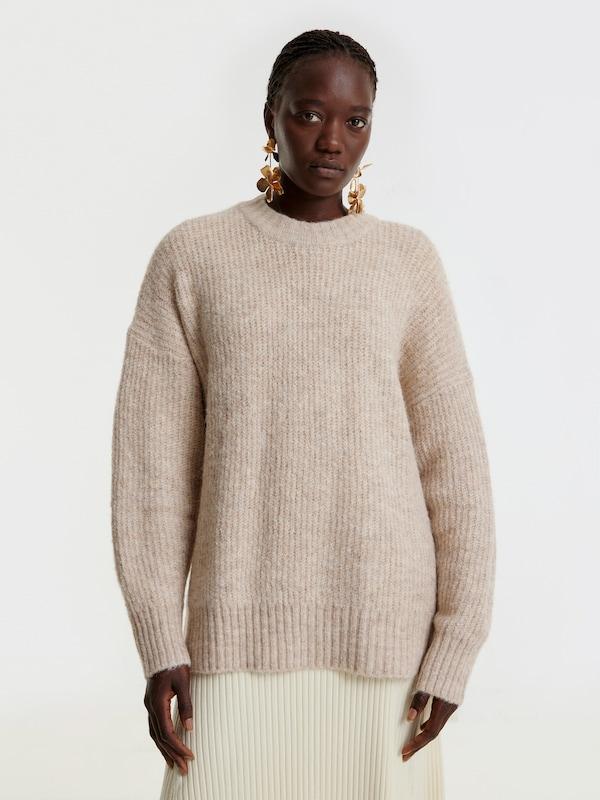 EDITED EDITED Pullover 'Luca' In Beige