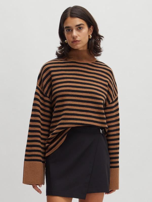 EDITED EDITED Pullover 'Matthea ' (RWS) In Braun