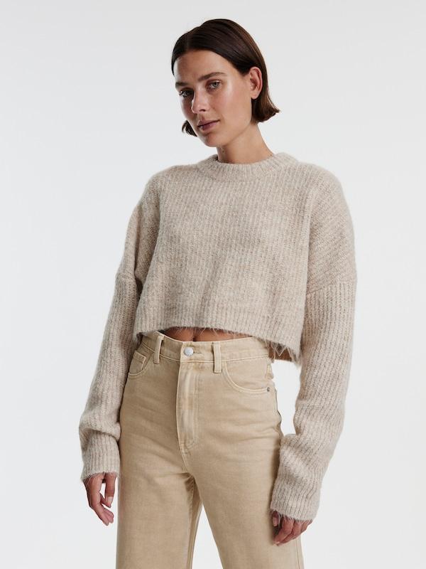 EDITED EDITED Pullover 'Yella' (GRS) In Beige