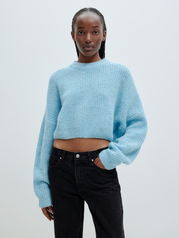 EDITED EDITED Pullover 'Yella' In Hellblau