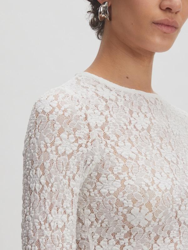 EDITED EDITED Shirtbody 'Janiya' In Weiß