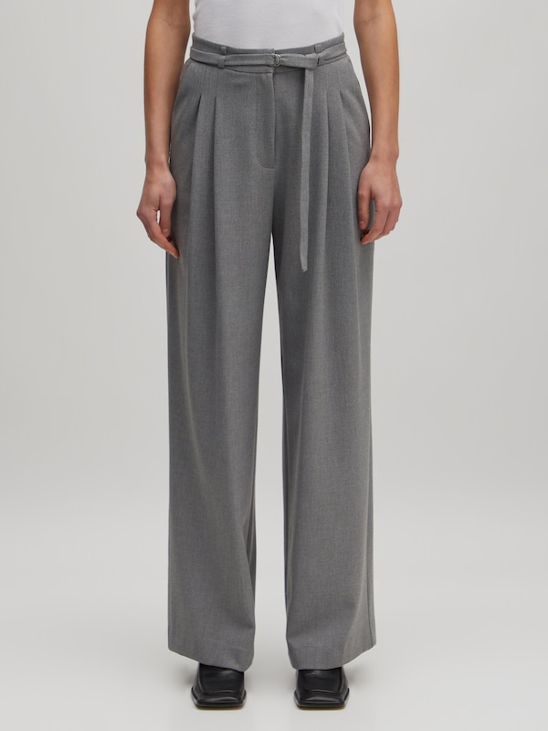 EDITED EDITED Wide Leg Hose 'Elna' In Grau