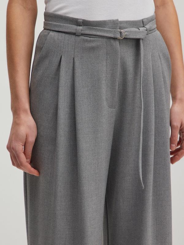 EDITED EDITED Wide Leg Hose 'Elna' In Grau