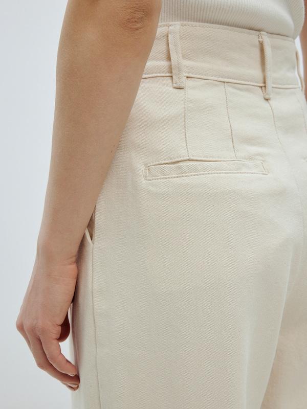 EDITED EDITED Wide Leg Jeans 'Ellis' (OCS) In Beige
