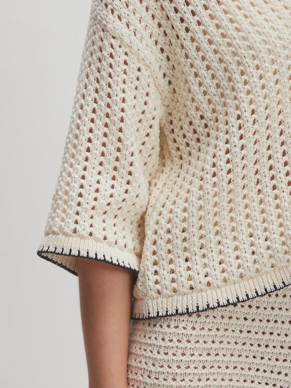 EDITED EDITED Pullover 'Sarai' (GRS) In Beige Beigemeliert