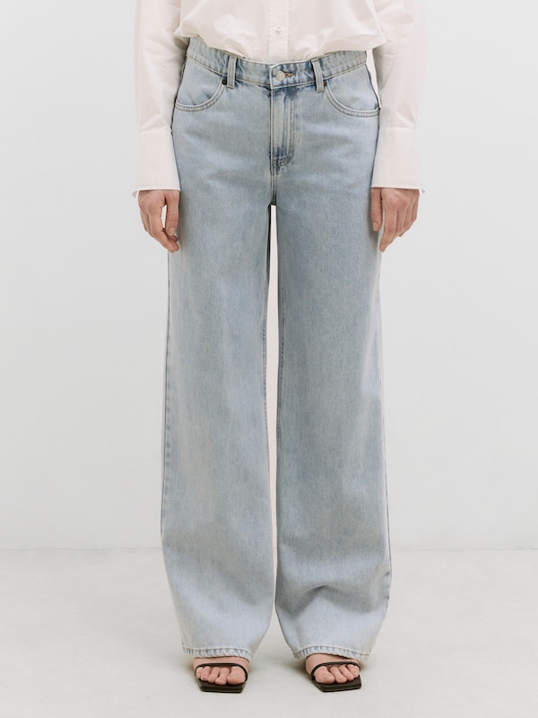 EDITED EDITED Wide Leg Hose 'Maleah' (OCS) In Blue Denim