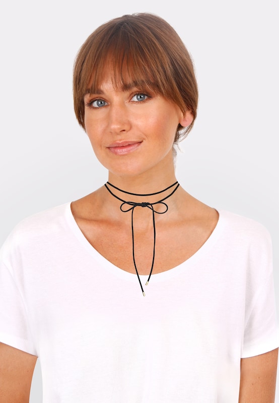 ELLI ELLI Choker 'Schleife' In Gold