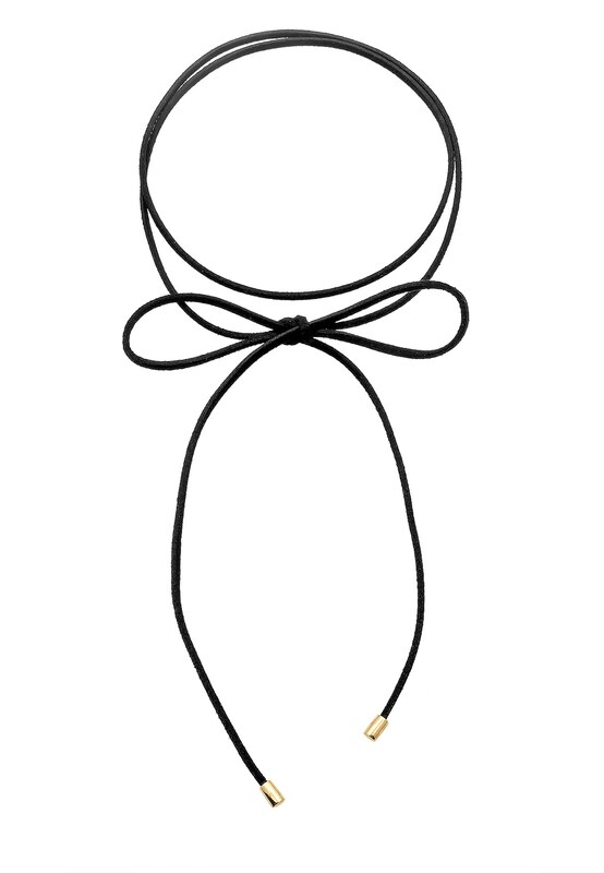 ELLI ELLI Choker 'Schleife' In Gold