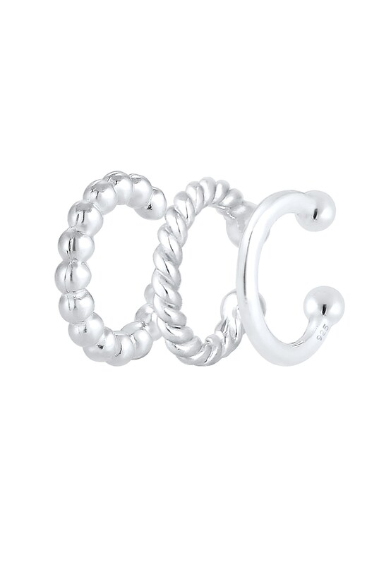 ELLI ELLI Earcuff 'Geo' in Silber