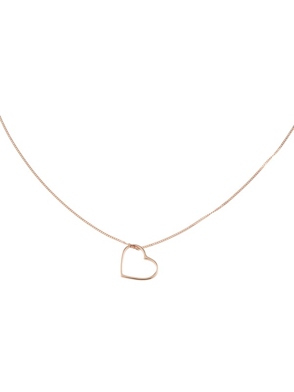 ELLI ELLI Kette 'Herz' In Rosegold