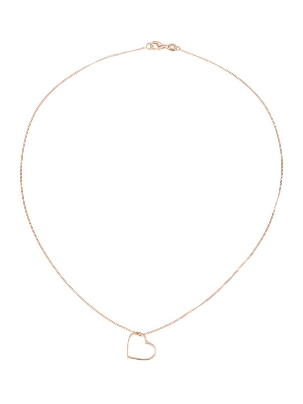 ELLI ELLI Kette 'Herz' in Rosegold