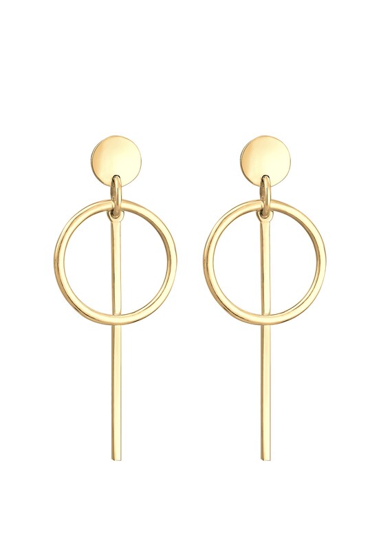 ELLI ELLI Ohrringe 'Geo' In Gold