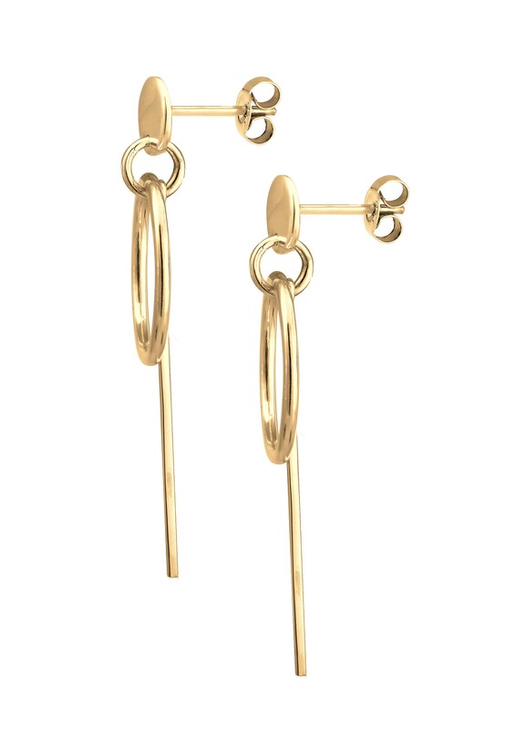 ELLI ELLI Ohrringe 'Geo' In Gold