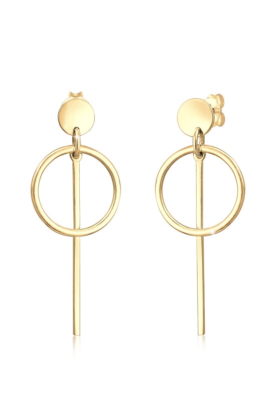 ELLI ELLI Ohrringe 'Geo' in Gold