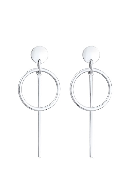 ELLI ELLI Ohrringe 'Geo' In Silber