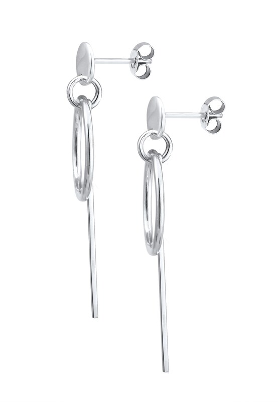 ELLI ELLI Ohrringe 'Geo' In Silber