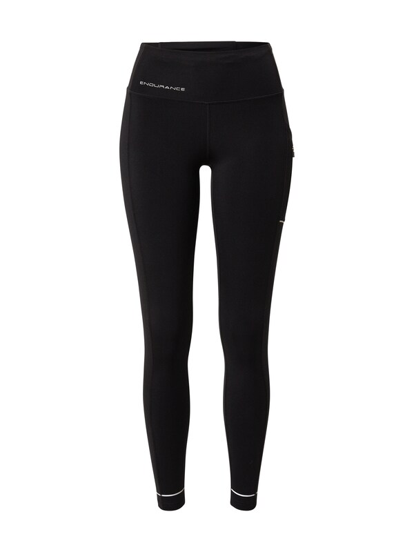 ENDURANCE ENDURANCE Skinny Sporthose in Schwarz