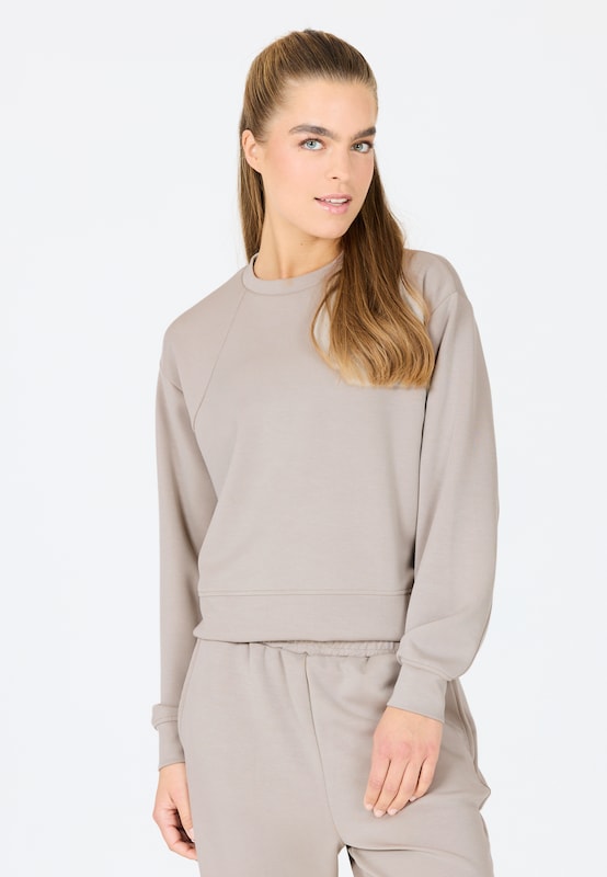 ENDURANCE ENDURANCE Sweatshirt 'Jade' In Sand