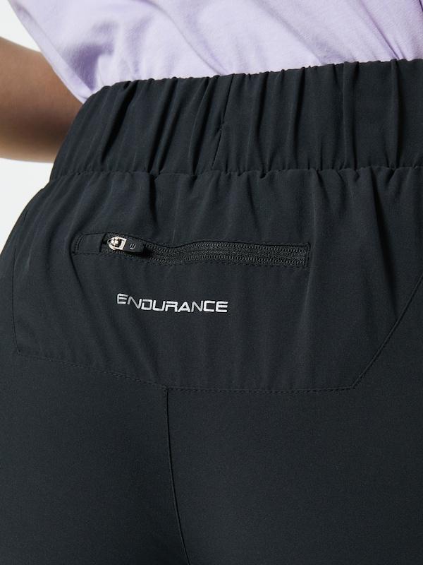 ENDURANCE ENDURANCE Regular Sporthose 'Phile' In Schwarz