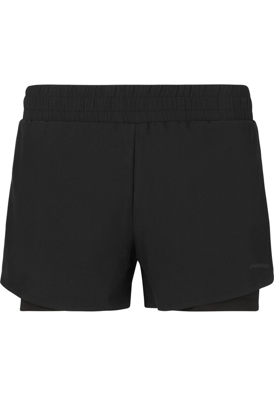 ENDURANCE ENDURANCE Regular Sportshorts 'Val' in Schwarz
