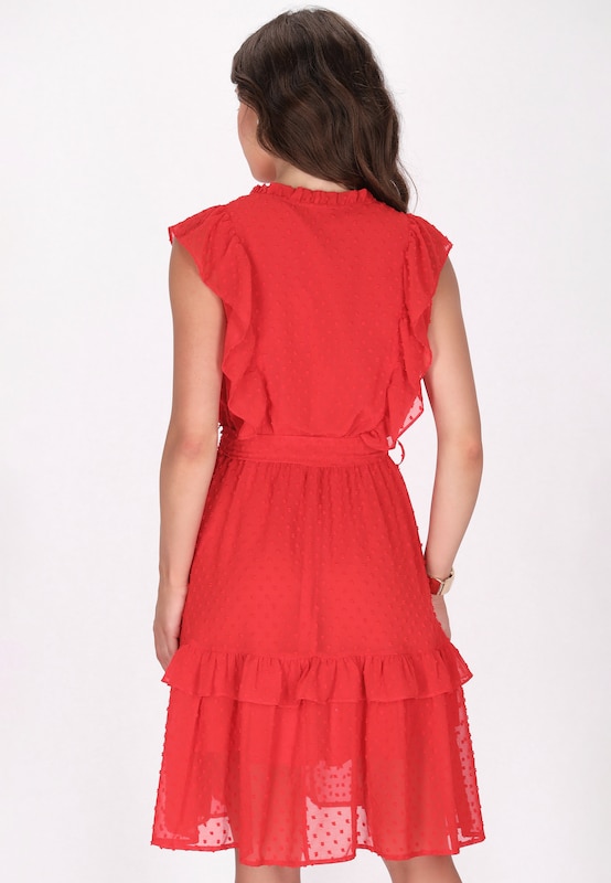 Faina Faina Blusenkleid In Rot