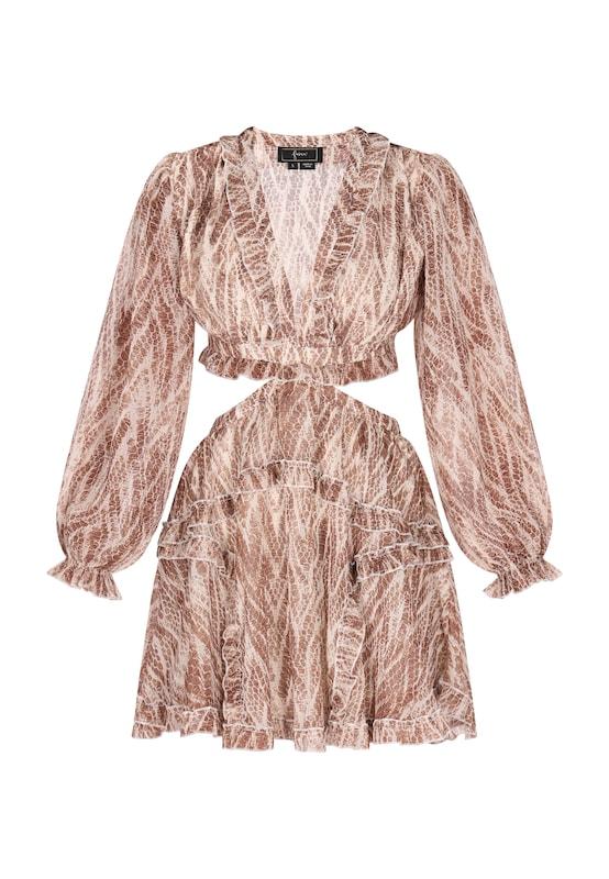 Faina Faina Coctailkleid In Mischfarben