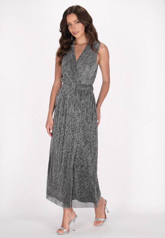 Faina Faina Kleid In Anthrazit Dunkelgrau