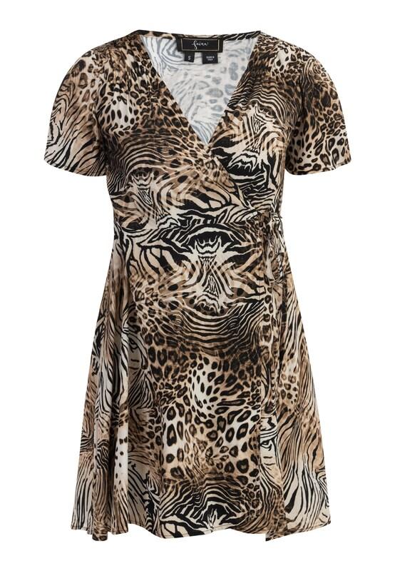 faina faina Kleid in Beige