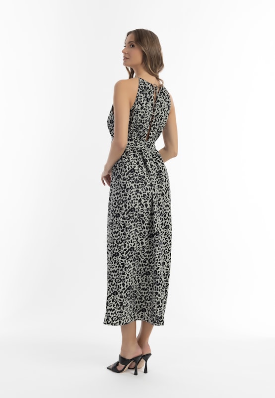 Faina Faina Kleid In Grau Hellgrau