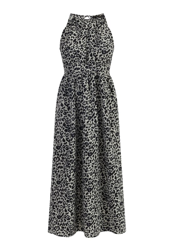 faina faina Kleid in Grau Hellgrau