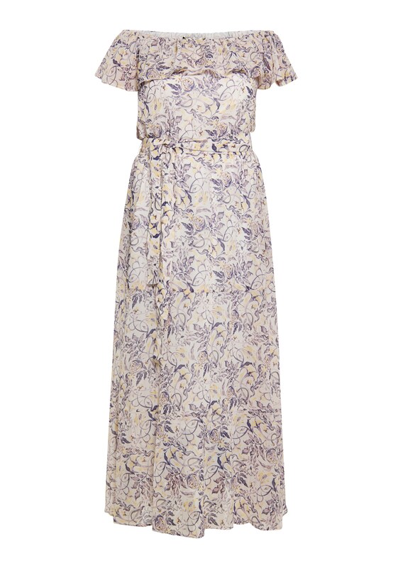 faina faina Kleid in Offwhite
