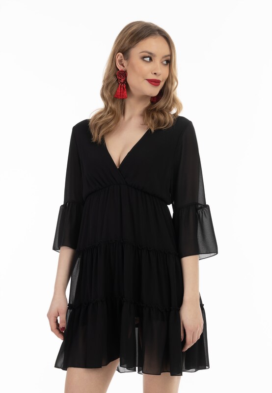 Faina Faina Kleid In Schwarz