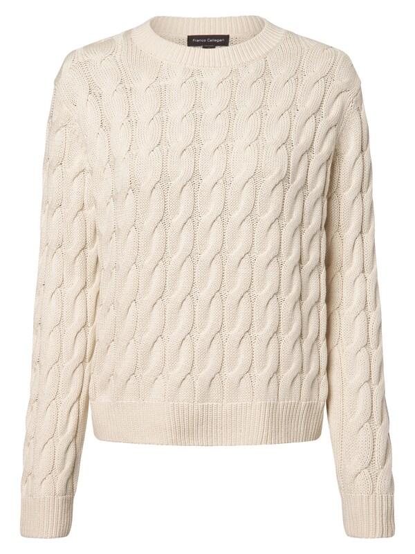 Franco Callegari Franco Callegari Pullover ' ' in Ecru