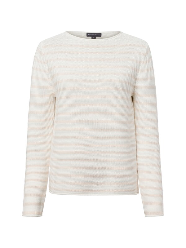 Franco Callegari Franco Callegari Strickpullover ' ' in Weiß