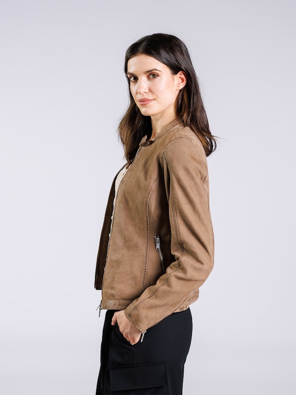 FREAKY NATION FREAKY NATION Übrgangsjacke 'Annelie' In Hellbraun