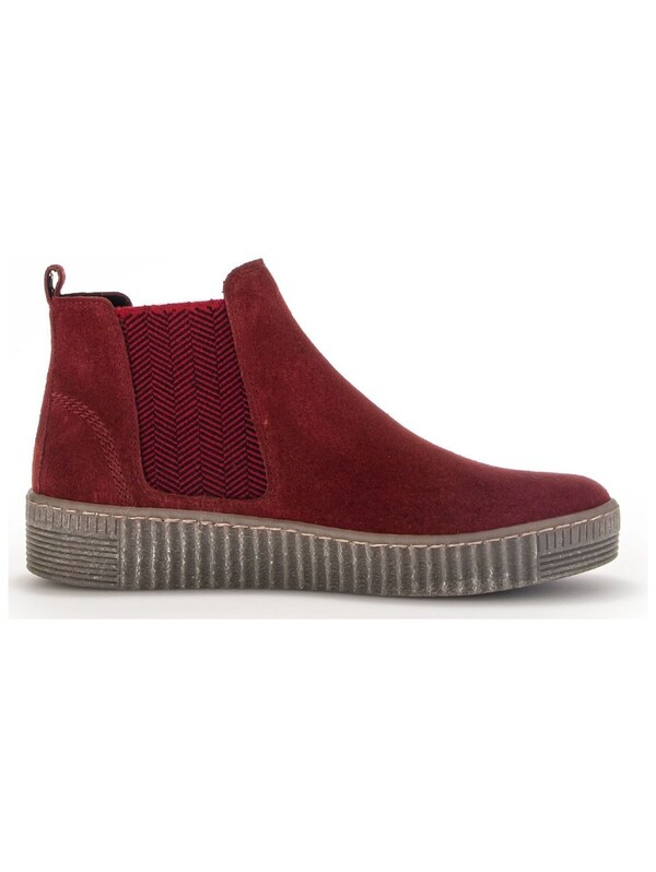 GABOR GABOR Chelsea Boots In Dunkelrot