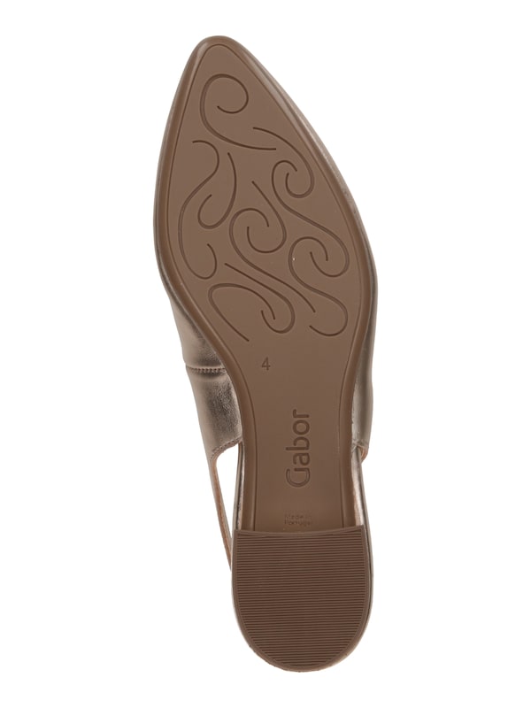 GABOR GABOR Slingpumps In Gold