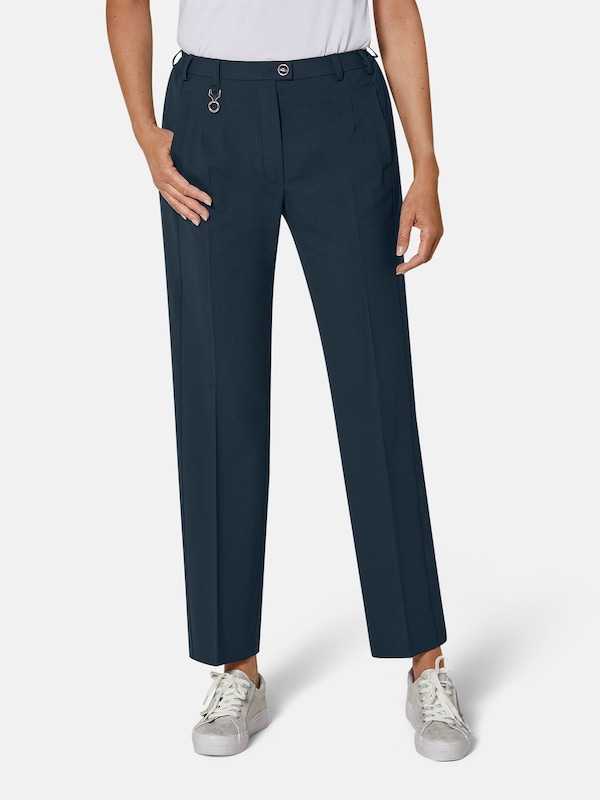 Goldner Goldner Regular Hose 'Carla' In Marine