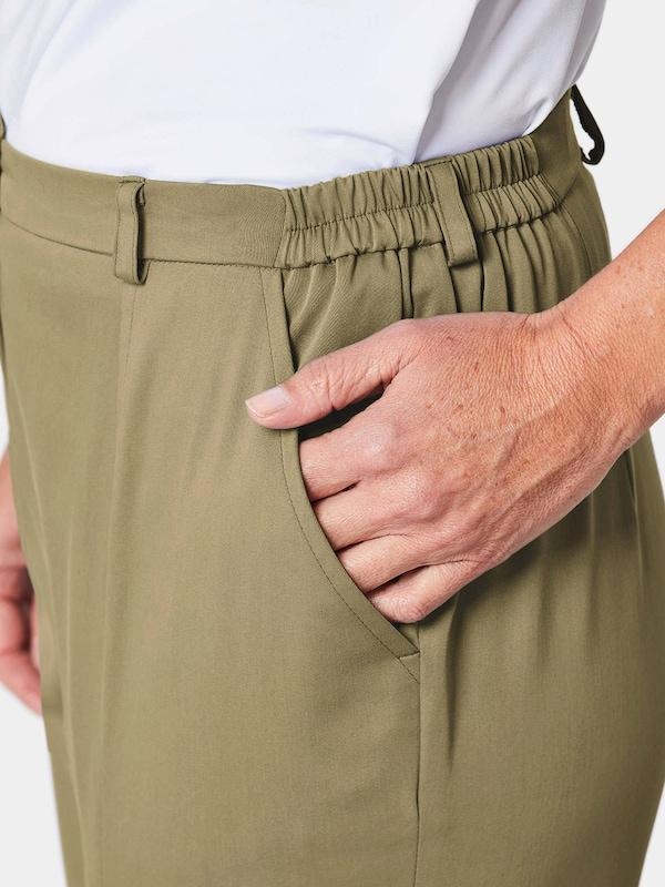 Goldner Goldner Regular Hose 'Carla' In Schilf