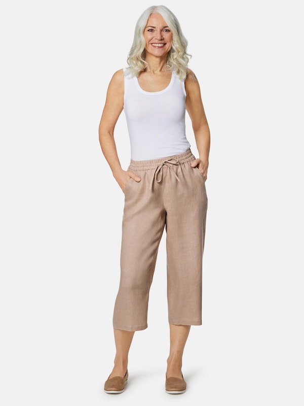 Goldner Goldner Regular Hose In Beige