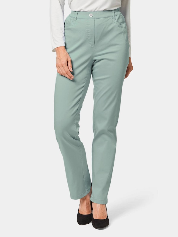 Goldner Goldner Regular Hose 'Martha' In Mint