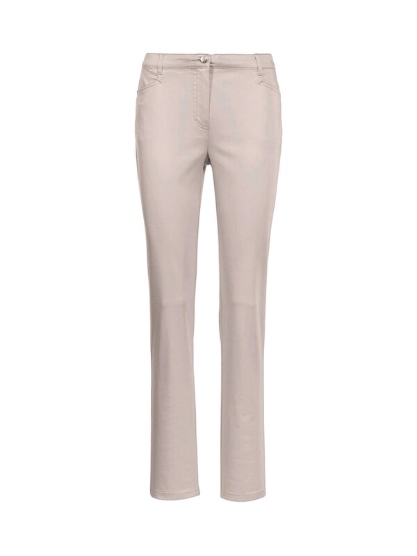 Goldner Goldner Slimfit Hose 'Carla' in Braun
