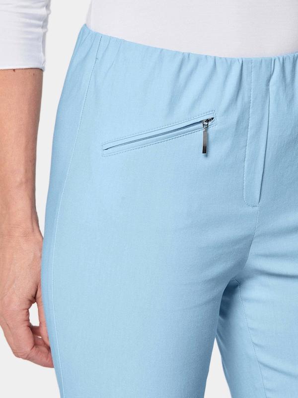 Goldner Goldner Slimfit Hose In Hellblau